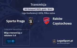 Sparta Praga - Raków Częstochowa