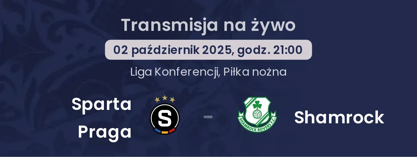 Sparta Praga - Shamrock transmisja na żywo