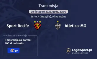 Sport Recife - Atletico-MG gdzie oglądać? (08.11)