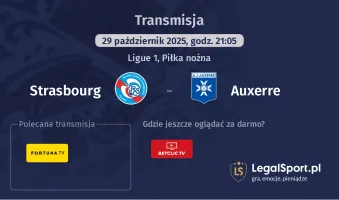 Strasbourg - Auxerre gdzie oglądać?