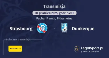 Strasbourg - Dunkerque gdzie oglądać? (20.12)