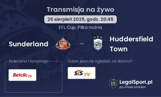 Sunderland - Huddersfield Town gdzie oglądać?
