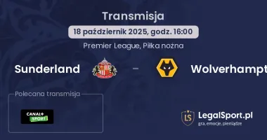 Sunderland - Wolverhampton gdzie oglądać?