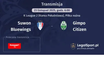 Suwon Bluewings - Gimpo Citizen gdzie oglądać? (23.11)