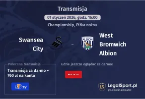 Swansea City - West Bromwich Albion gdzie oglądać? (01.01)