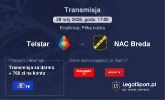 Telstar - NAC Breda gdzie oglądać? (28.02)