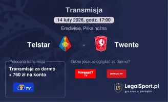 Telstar - Twente gdzie oglądać? (14.02)