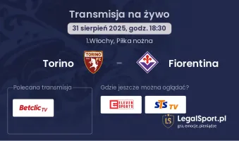 Torino - Fiorentina gdzie oglądać?