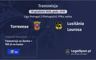 Torreense - Lusitânia Lourosa gdzie oglądać (30.12.2025)
