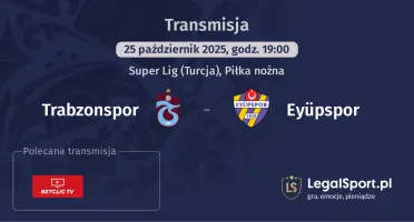 Trabzonspor - Eyüpspor gdzie oglądać?