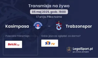 Kasimpasa - Trabzonspor gdzie oglądać?