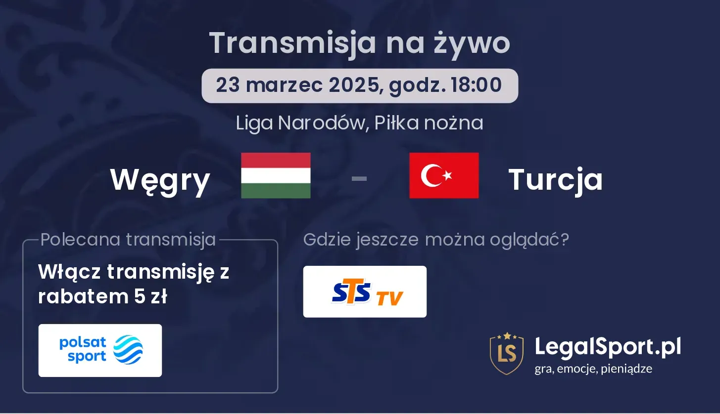 Węgry - Turcja gdzie oglądać?