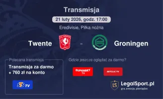 Twente - Groningen gdzie oglądać? (21.02)