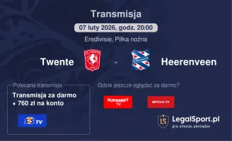 Twente - Heerenveen gdzie oglądać? (07.02)