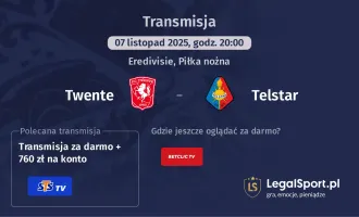 Twente - Telstar gdzie oglądać? (07.11)