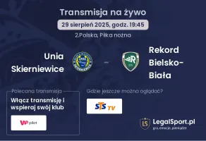 Unia Skierniewice - Rekord Bielsko-Biała gdzie oglądać?