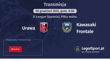 Urawa - Kawasaki Frontale gdzie oglądać? (06.12)