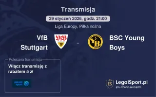 VfB Stuttgart - BSC Young Boys gdzie oglądać (29.01.2026)