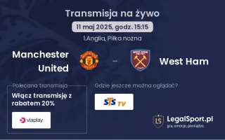 Manchester United - West Ham gdzie oglądać?