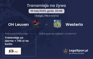 OH Leuven - Westerlo gdzie oglądać?