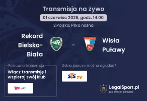 Rekord Bielsko-Biała - Wisła Puławy gdzie oglądać?
