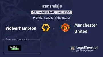 Wolverhampton - Manchester United gdzie oglądać? (08.12)