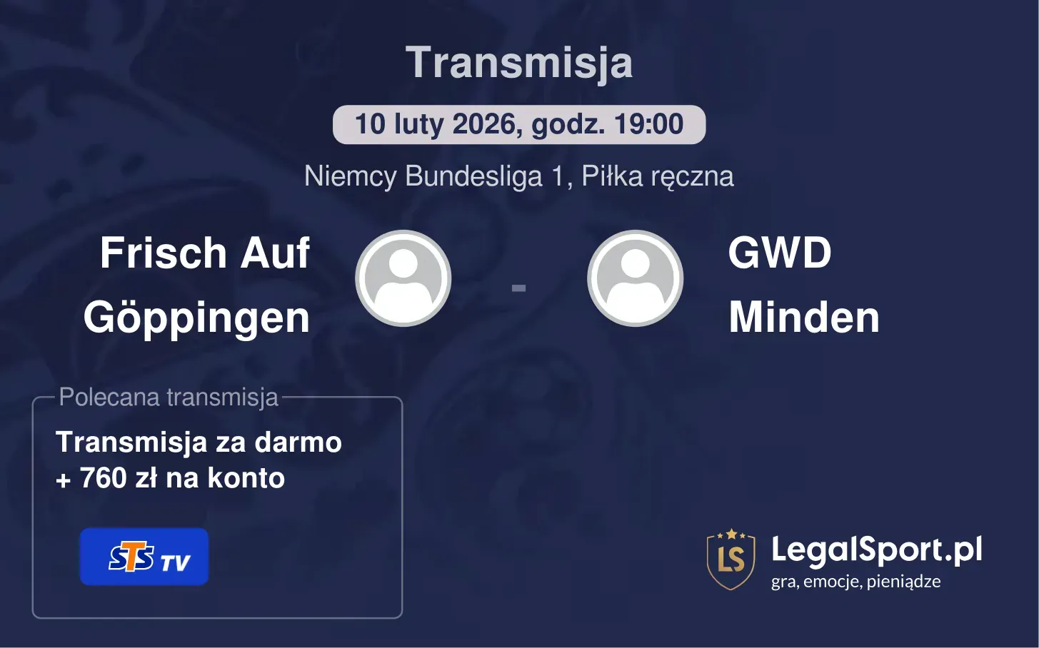 Frisch Auf Göppingen - GWD Minden Transmisje