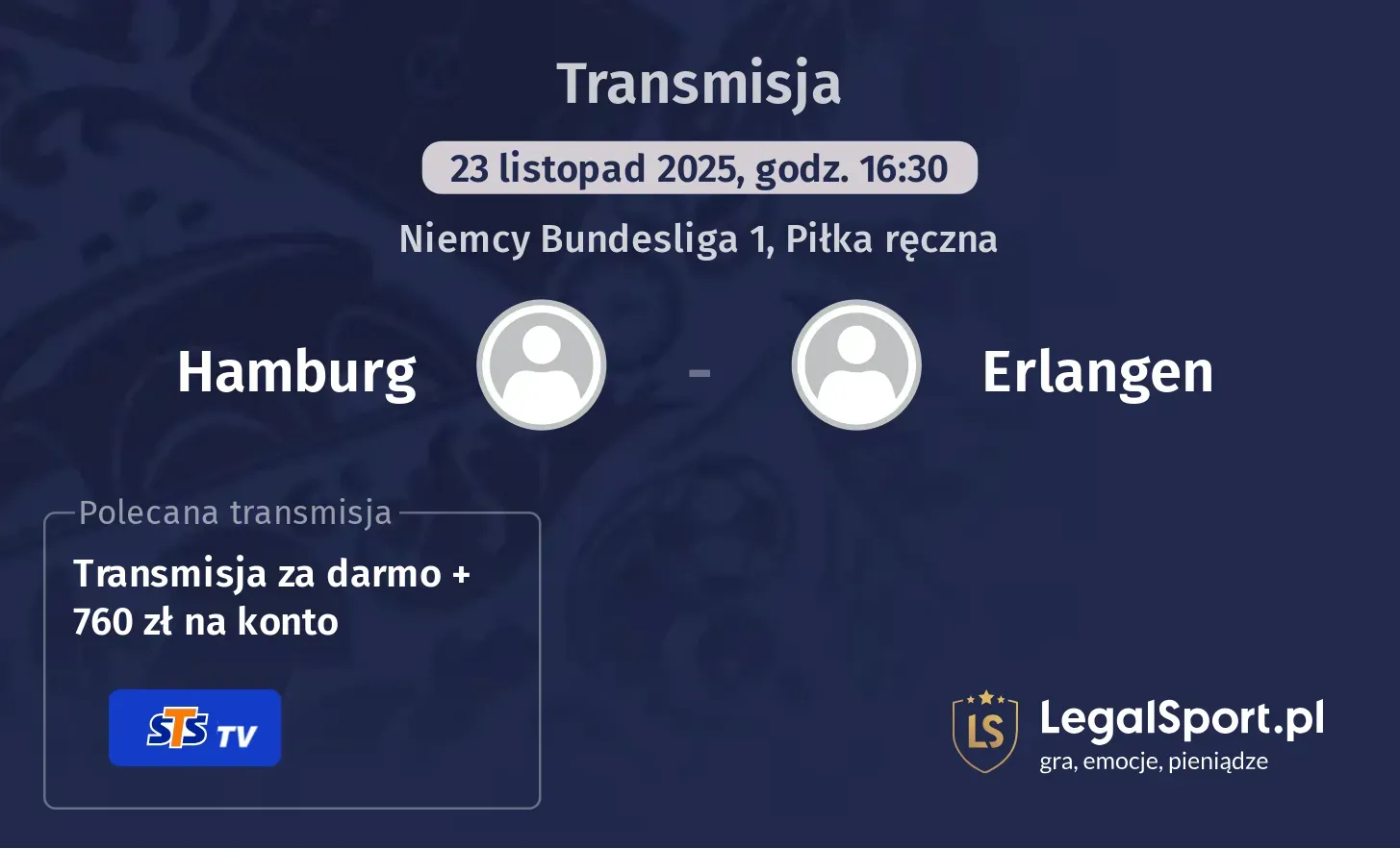 Hamburg - Erlangen Transmisje