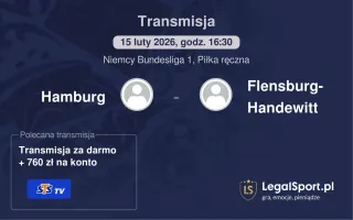 Hamburg - Flensburg-Handewitt gdzie oglądać? (15.02)