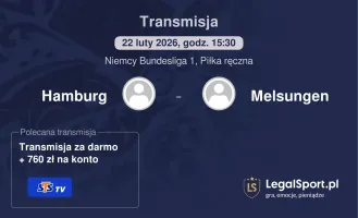 Hamburg - Melsungen gdzie oglądać? (22.02)