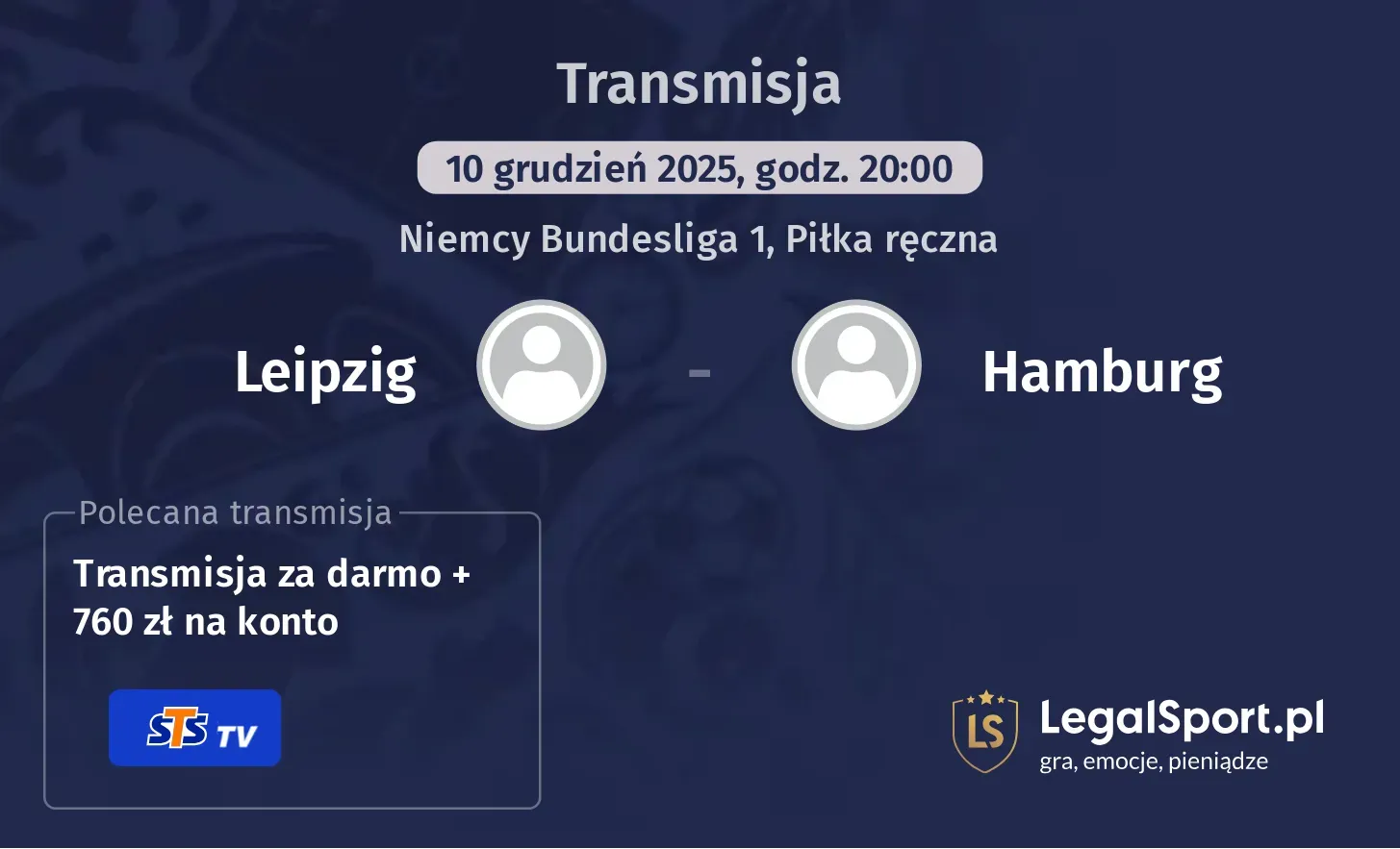 Leipzig - Hamburg Transmisje