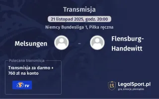 Melsungen - Flensburg-Handewitt gdzie oglądać? (21.11)
