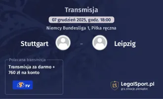 Stuttgart - Leipzig gdzie oglądać? (07.12)