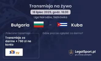 Bułgaria - Kuba gdzie oglądać?