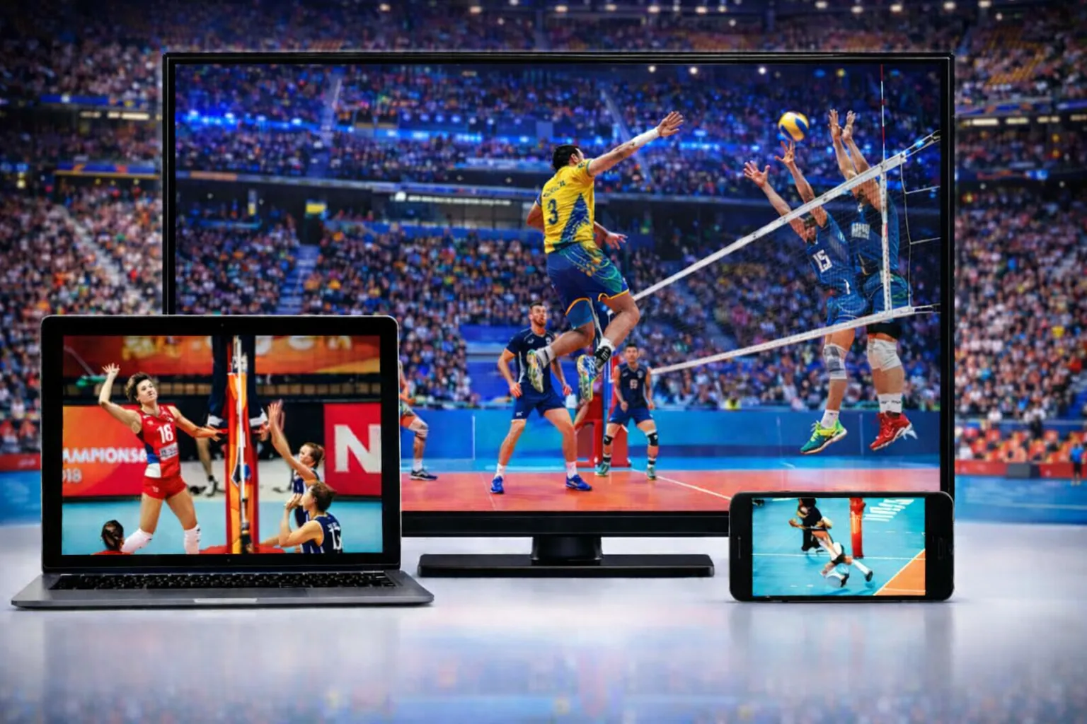 Siatkówka transmisje telewizyjne i online