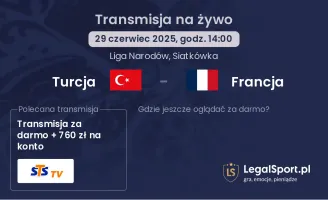 Turcja - Francja gdzie oglądać?