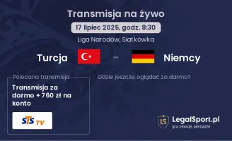 Turcja - Niemcy gdzie oglądać?