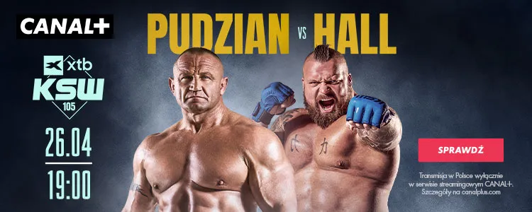Transmisja KSW 105 w telewizji i na streamingach online