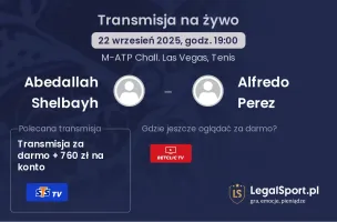 Abedallah Shelbayh - Alfredo Perez gdzie oglądać?