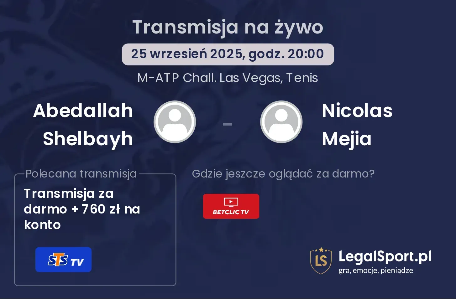Abedallah Shelbayh - Nicolas Mejia gdzie oglądać?