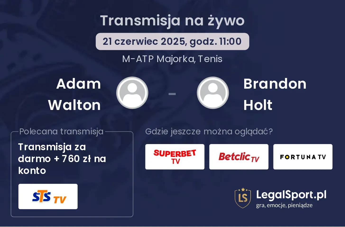 Adam Walton - Brandon Holt gdzie oglądać?