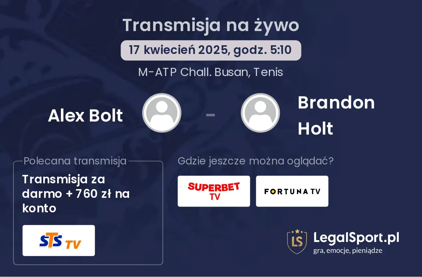 Alex Bolt - Brandon Holt gdzie oglądać?
