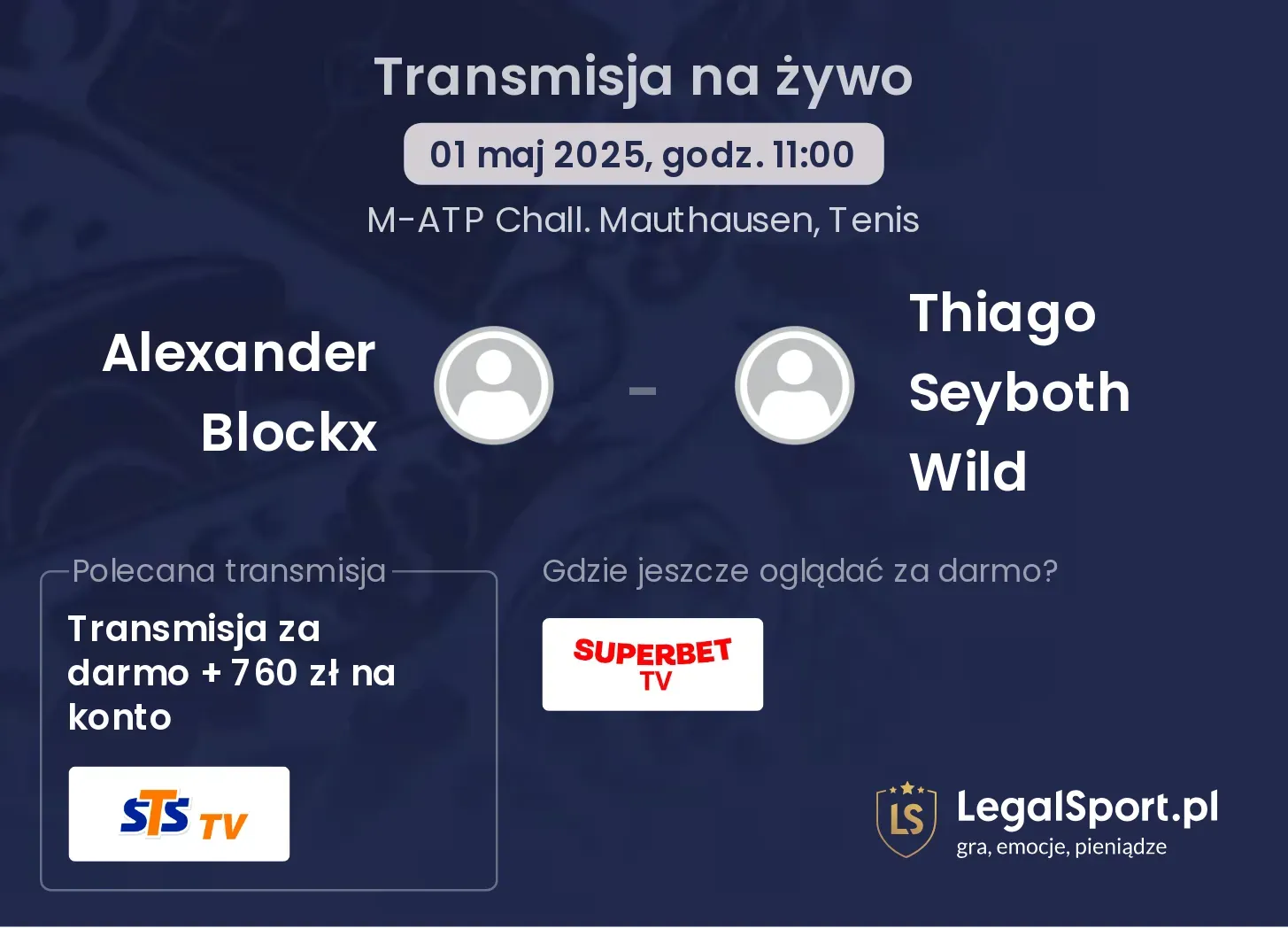 Alexander Blockx - Thiago Seyboth Wild gdzie oglądać?