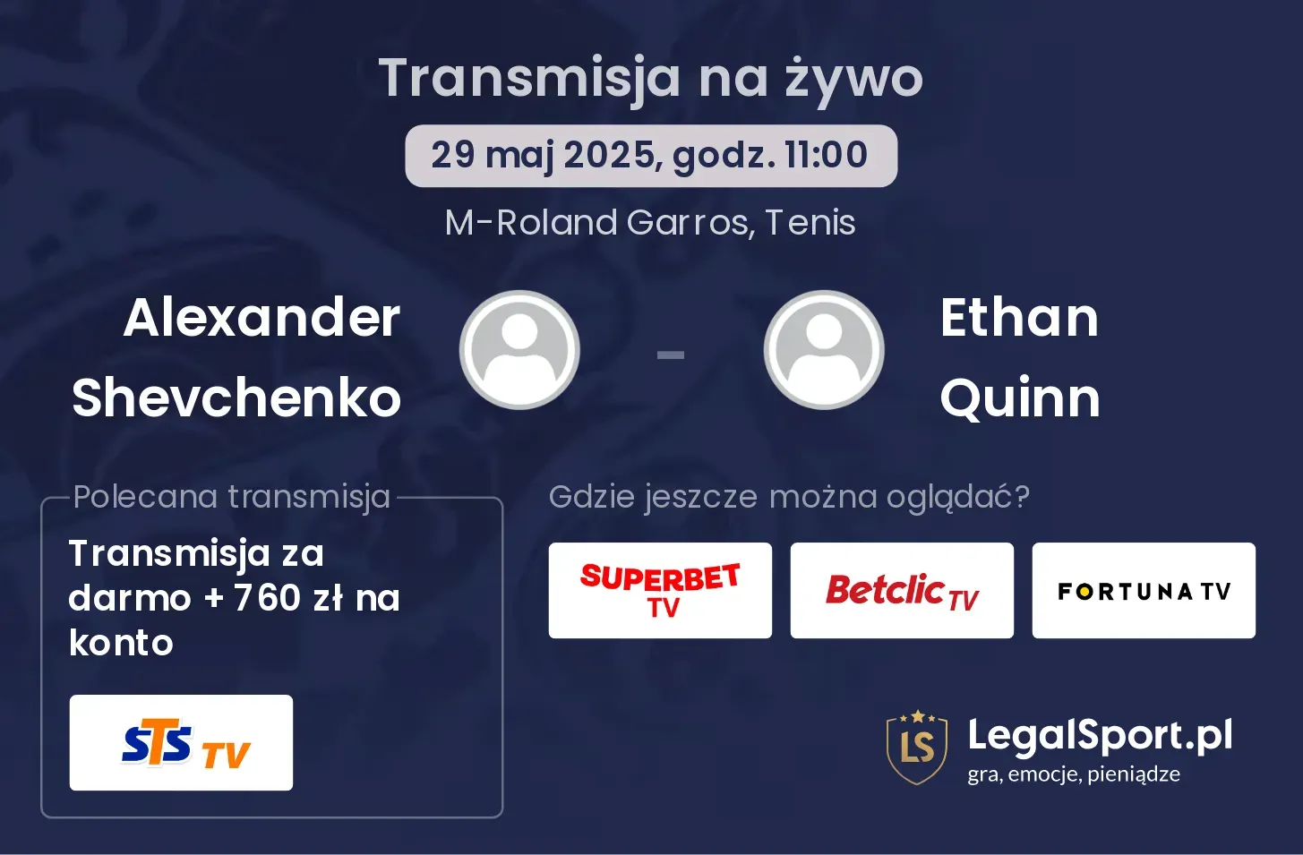 Alexander Shevchenko - Ethan Quinn gdzie oglądać?