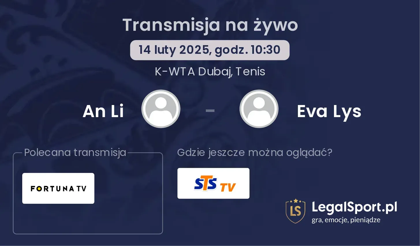 An Li - Eva Lys transmisja na żywo