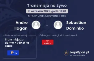 Andre Ilagan - Sebastian Dominko gdzie oglądać?