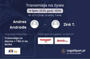Andres Andrade - Zink T. gdzie oglądać?