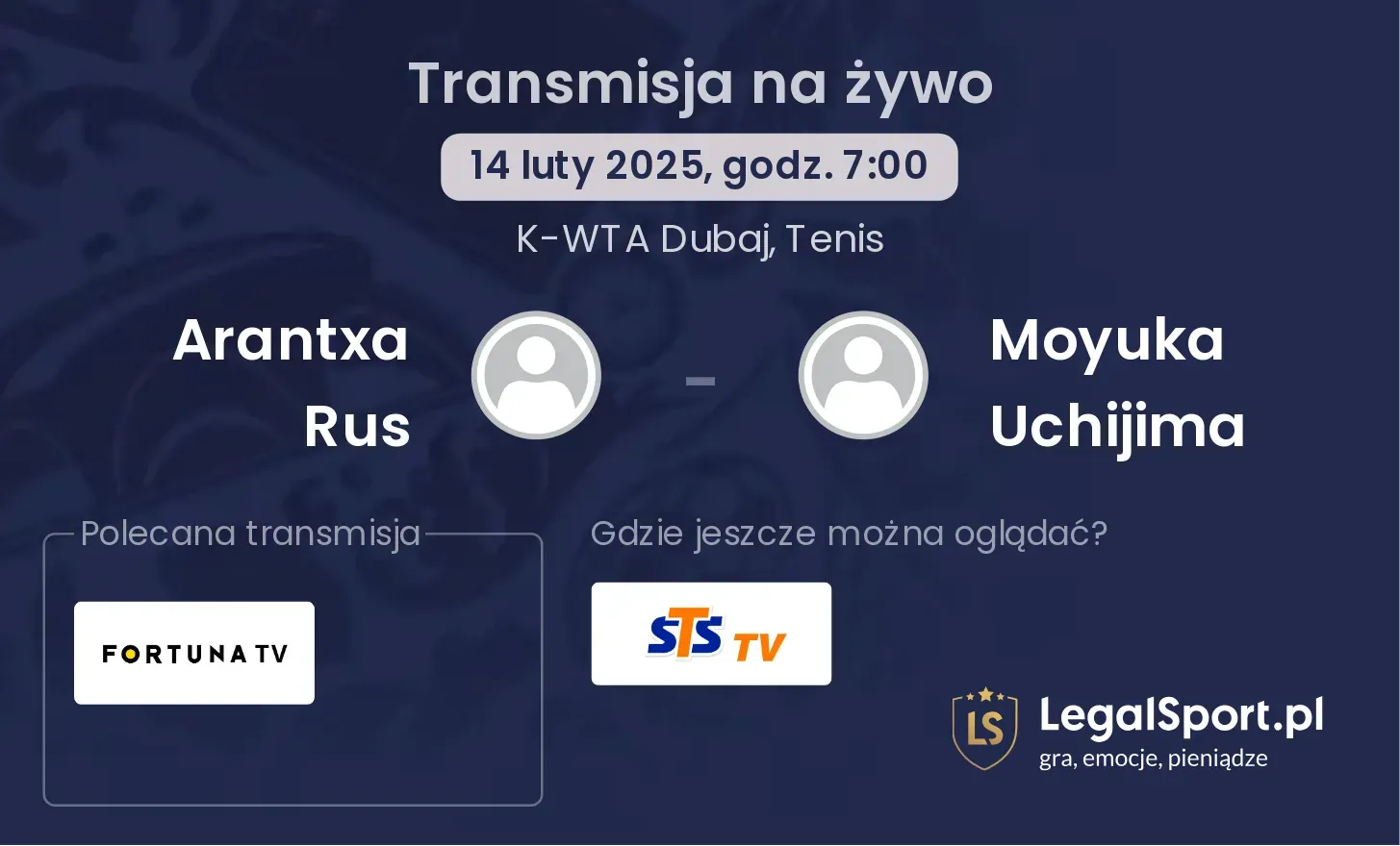 Arantxa Rus - Moyuka Uchijima transmisja na żywo