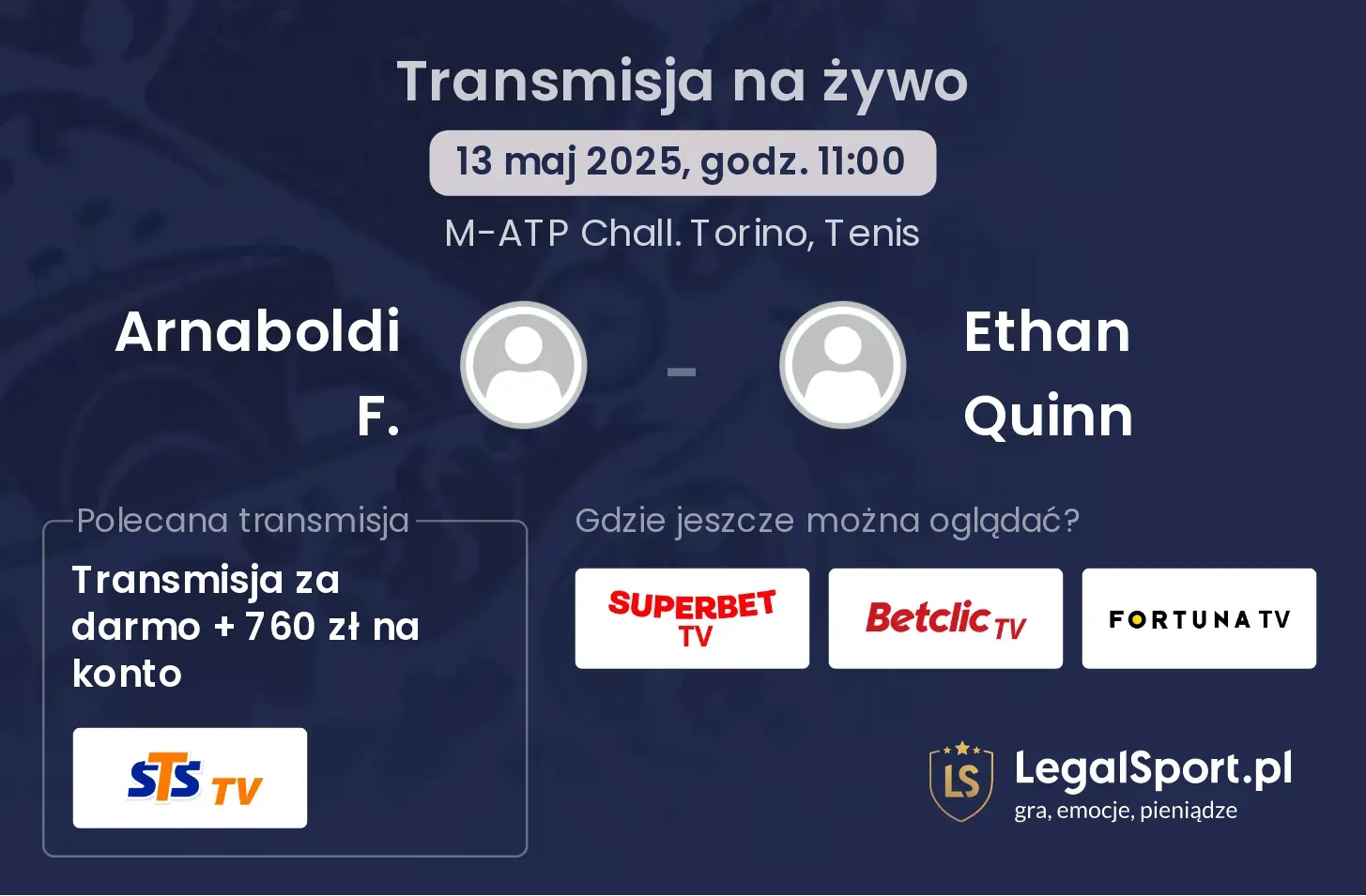 Arnaboldi F. - Ethan Quinn gdzie oglądać?