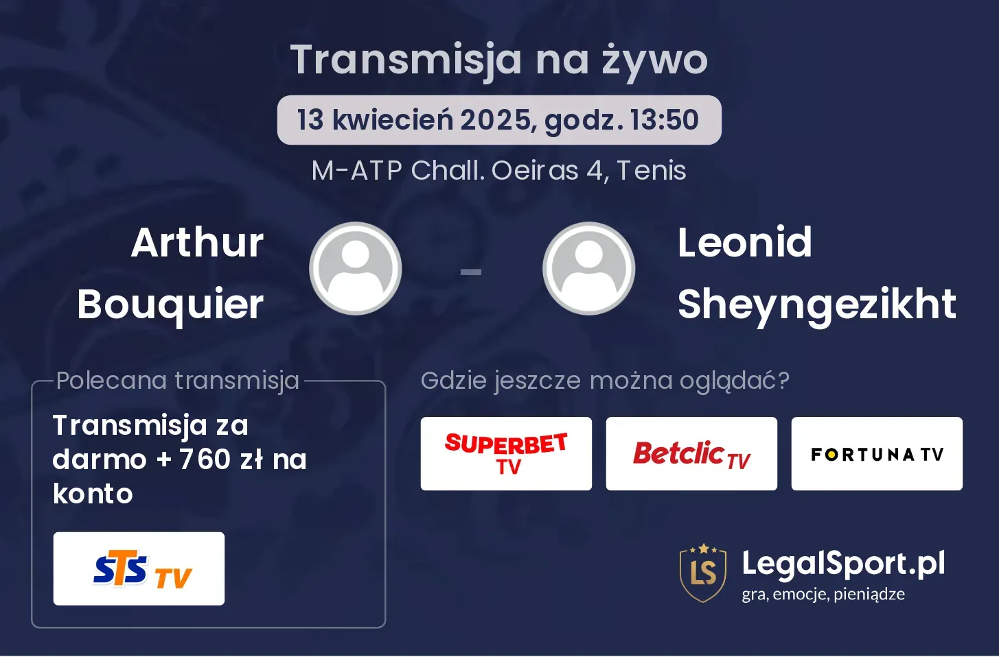 Arthur Bouquier - Leonid Sheyngezikht gdzie oglądać?